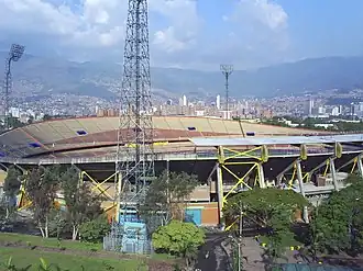 Estadio Atanasio Girardot de Medellín.