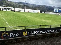 Vista desde la tribuna