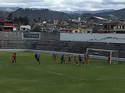 Vista desde la tribuna