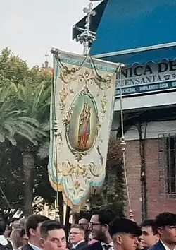 Estandarte de la Virgen