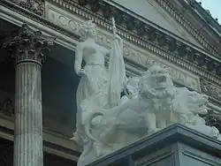 Réplicas de obras para el Palacio del Congreso de la Nación Argentina (acceso principal Norte, las originales hoy se encuentran en San Salvador de Jujuy)