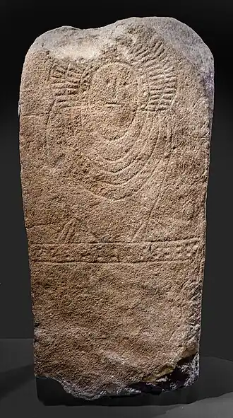 Estela de la Granja de Toriñuelo (Badajoz, España).