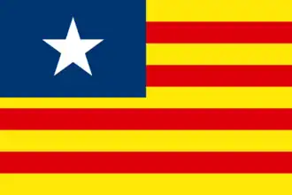Otra versión de la estelada yanqui, también en desuso.