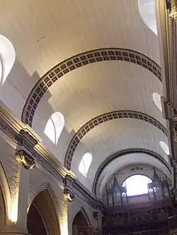 Techo de la nave central.