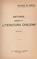 Estudios sobre la Literatura Chilena (1926).