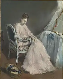 La nichée; «La mañanita rosa», Museo de Orsay, París, 1873–1874