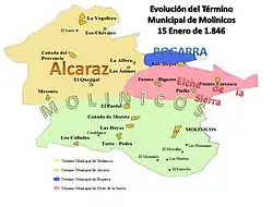 Emancipación de Molinicos en enero de 1846