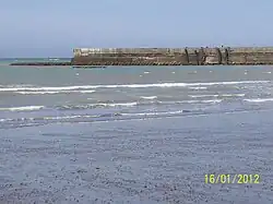 Vista del sector norte del puerto