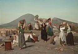 Fouilles à Pompéi (Excavaciones en Pompei) (1865)