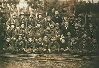 Exploradores de España, agrupación de Minas de Riotinto (c.&nbsp;1925)