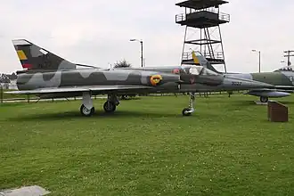 Mirage V de la Fuerza Aérea Colombiana
