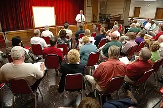 Disposición en teatro