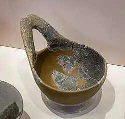 Cerámica neolítica procedente de la cueva de Gerani.