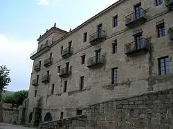 Fachada este del monasterio