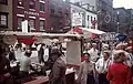 Fiesta de San Gennaro a lo largo de Grand Street en 1981