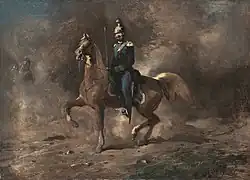 El jinete de la guardia (1840)