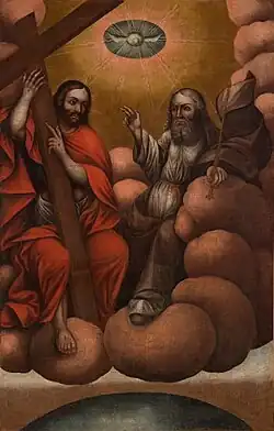 La Santísima Trinidad (1730) Fernando Álvarez Carneiro