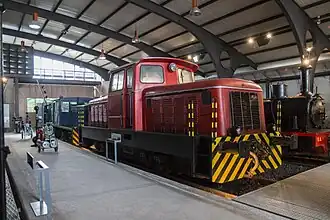 Tractor diésel Soto Ribera 2, construida por Ferrotrade en 1971.