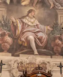 Fig. 49. «S.N HERMENEGILDO REY Ɖ ESPAÑA»