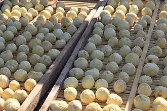 Higos de Cilento puestos a secar al sol.