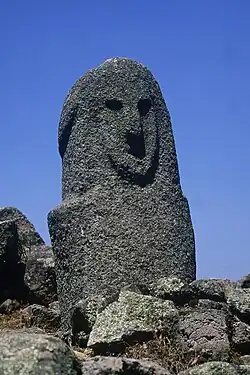 Estatua-menhir de Filitosa IX (grupo corso)