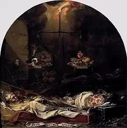 Finis gloriae mundi de Juan de Valdés Leal, 1672 (Hospital de la Caridad, Sevilla).