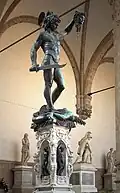 Perseo con la cabeza de Medusa de Benvenuto Cellini