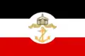 Bandera de la Oficina Naval del Imperio Alemán (1889–1918)