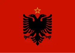 Bandera de Albania