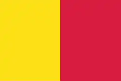 Bandera de Andorra (1806-1812, 1814-1866)