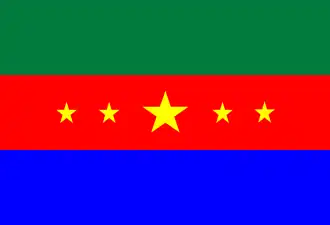 Bandera de la provincia Ángel Sandoval