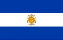 Bandera de Argentina