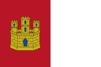 Bandera de Castilla-La Mancha