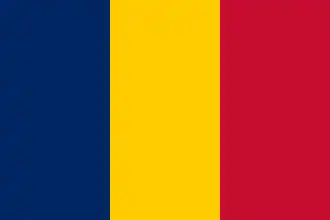 Bandera de Chad