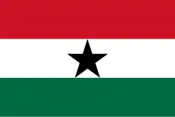 Bandera de Ghana