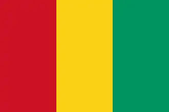 Bandera de Guinea