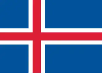 Bandera de Islandia