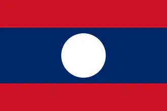 Bandera de Laos