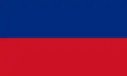 Bandera de Liechtenstein (1921-1937)