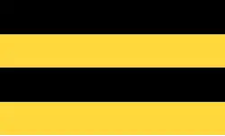 Bandera del Señorío de Schellenberg, estado antecesor de Liechtenstein