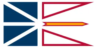 Bandera de Terranova y Labrador