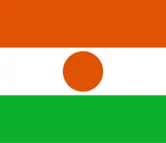 Bandera de Niger
