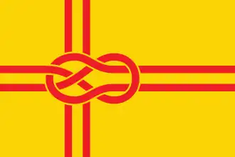 Bandera de la Sociedad Nórdica de Vexilología.