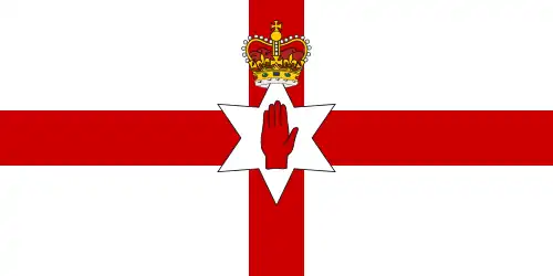 Bandera de Irlanda del Norte