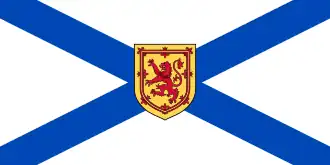 Bandera de Nueva Escocia