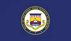 Bandera de Zona del Canal de Panamá