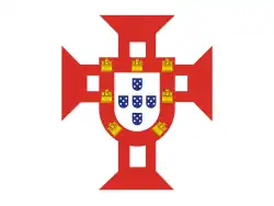 Bandera usada por los navegantes portugueses (siglo XVI)