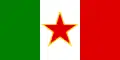 Bandera de la minoría étnica italiana en Yugoslavia (1945-1992)