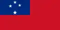 Bandera de Samoa británica (1948-1949)