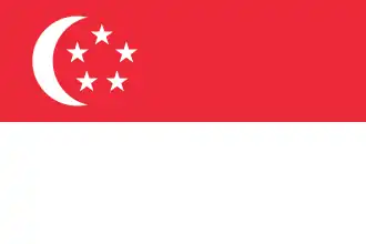 Bandera de Singapur